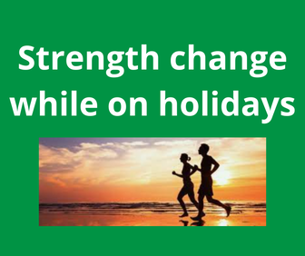 Personal trainer Maynooth holiday strength
