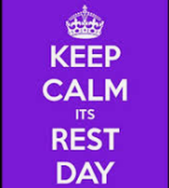 Personal training rest day