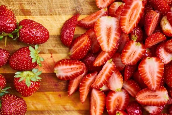Strawberries good for water after exercising