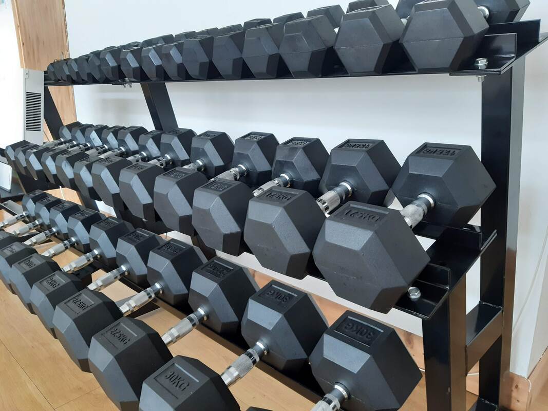 Personal trainer Maynooth Dumbbells